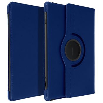 Funda Libro Huawei Mediapad T5 10'' Gira 360º F. Soporte – Azul