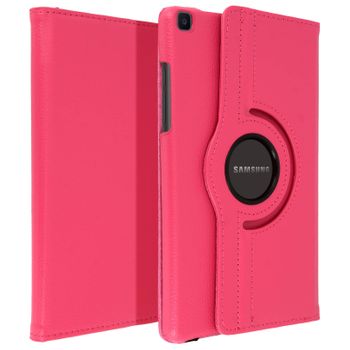 Funda Libro Samsung Galaxy Tab A 8.0 2019 Gira 360º F. Soporte – Fucsia