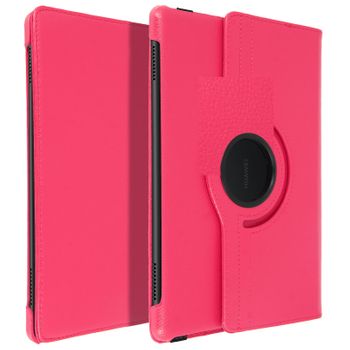  Funda para tablet Huawei Mediapad T5 de 10 pulgadas con  purpurina en polvo con hebilla de amor horizontal con soporte y ranuras  para tarjetas (color: rosa) : Electrónica