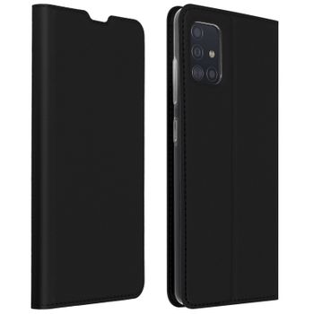 Funda Samsung Galaxy A51 Cartera Cierre Magnético Y F.soporte – Negro