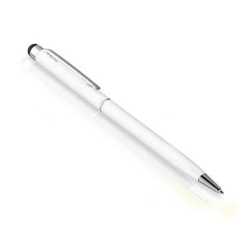 Bolígrafo Y Lápiz Digital Universal 2 En 1 - Blanco