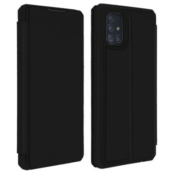 Funda Samsung Galaxy A51 Cierre Magnético F. Soporte, Dux Ducis – Negro