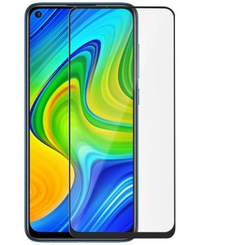 Cristal Templado 9h Para Xiaomi Redmi Note 9 – Marco Negro