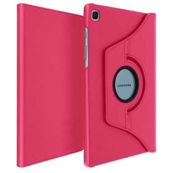 Funda Libro Samsung Galaxy Tab S6 Lite Gira 360º F. Soporte – Fucsia