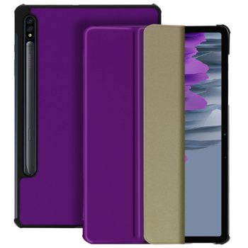 Funda Samsung Galaxy Tab S7 Plus 12.4 F. Soporte Vídeo/teclado – Violeta