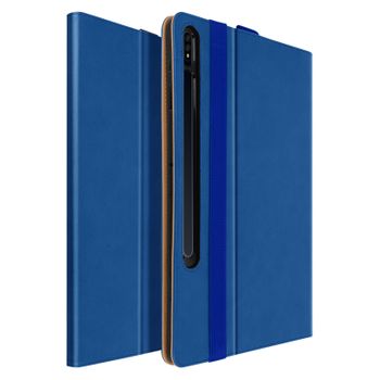 Funda Samsung Tab S7 Plus 12.4 Cartera Cierre Magnético Y Soporte – Azul Oscuro