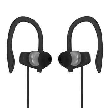 Auriculares Para Deporte Jack 3,5 Mm Con Aletas De Sujeción De Linq - Gris