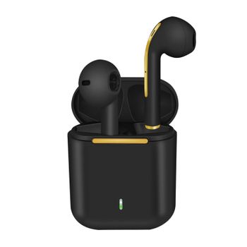 Auriculares Deportivos Bluetooth Micrófono J18 Tws 3 Horas - Negro