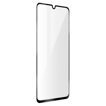 Protector Samsung Galaxy A42 5g Cristal Templado Transparente Contorno Negro