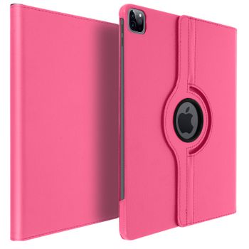 Funda Libro Ipad Pro 12.9 2020 / 2018 Gira 360º F. Soporte – Fucsia