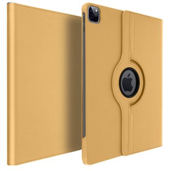 Funda Libro Ipad Pro 12.9 2020 / 2018 Gira 360º F. Soporte – Oro