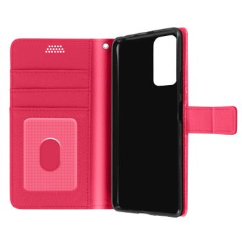 Funda Xiaomi Redmi Note 10 Pro Tarjetero Soporte Vídeo Rosa