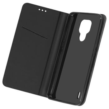 Funda Motorola Moto E7 Folio Tarjetero Soporte Negro