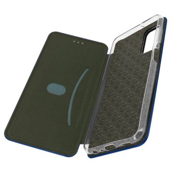 Funda Samsung Galaxy A32 5g Tarjetero Soporte Vídeo Acabado Satinado Azul