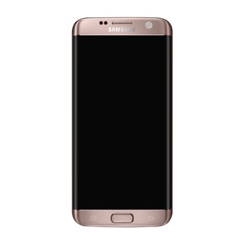 Bloc Completo Samsung S7 Edge Pantalla Lcd Cristal Táctil Original Champán