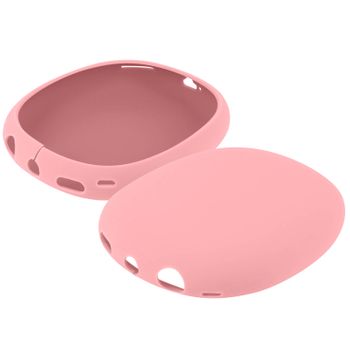 Funda Airpods Max Silicona Flexible Delgada 1,5mm Antimanchas Suave Rosa