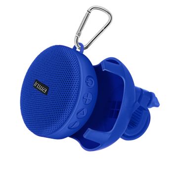 Altavoz Bluetooth Bicicleta Deportivo 5w Inalámbrico Impermeable Ipx7 Azul