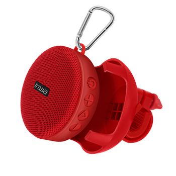 Altavoz Bluetooth Bicicleta Deportivo 5w Inalámbrico Impermeable Ipx7 Rojo