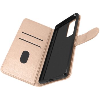 Funda Oppo Find X3 Neo Tarjetero Función Soporte Champán