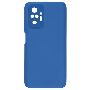 Funda Carcasa Xiaomi Redmi Note 10 Pro Silicona Flexible Tacto Suave Azul