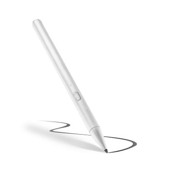 Lápiz Táctil Recargable De Alta Precisión Para Ipad 12h Autonomía - Blanco