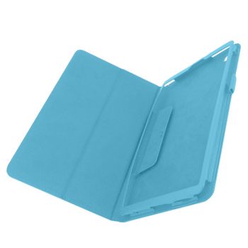 Funda Samsung Galaxy Tab A7 Lite Cierre Soporte Interior Tacto Suave Azul