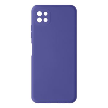 Funda Carcasa Samsung Galaxy A22 5g Silicona Flexible Acabado Tacto Suave Morado