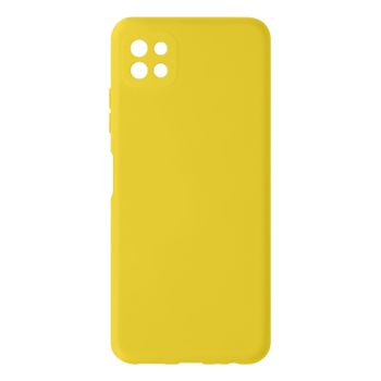 Funda Samsung Galaxy A22 5g Silicona Flexible Acabado Tacto Suave Amarillo