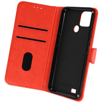 Funda Realme C21realme C21realme C21 Tarjetero Soporte Vídeo Rojo