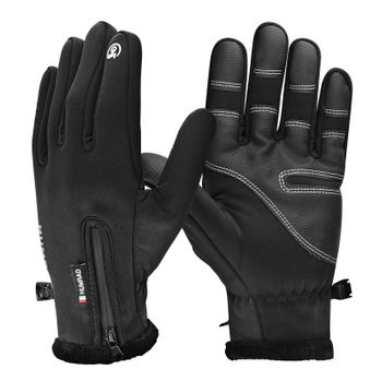 Guantes Táctiles Unisex Fluidez Táctil Talla S Humrad Negro