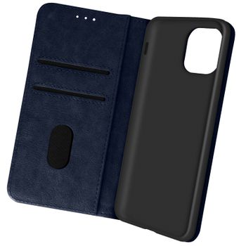 Funda Para Apple Iphone 13 Pro Tarjetero Soporte Vídeo Azul