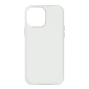 Funda Iphone 13 Pro Silicona Semirrígida Acabado Tacto Suave Blanco