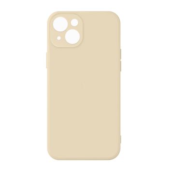 Funda Iphone 13 Silicona Semirrígida Acabado Tacto Suave Blanco Roto