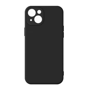 Funda Iphone 13 Silicona Semirrígida Acabado Tacto Suave Negro