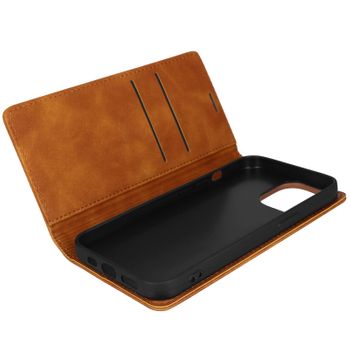 Funda Iphone 13 Pro Max Tarjetero Soporte Camel