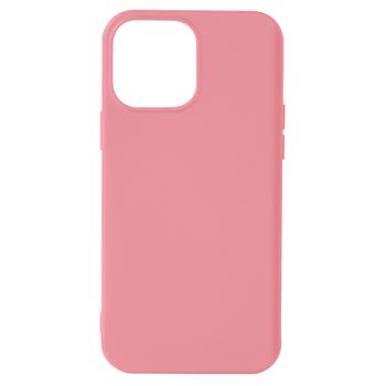 Funda Carcasa Iphone 13 Pro Max Silicona Flexible Acabado Tacto Suave Rosa