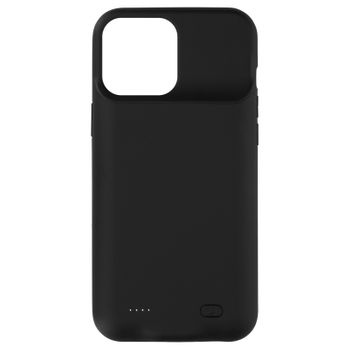 Carcasa Rígida Iphone 13 Con Batería De 6500mah Tacto Suave Negro