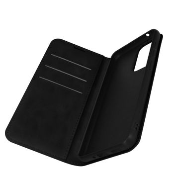 Funda Tarjetero Samsung Galaxy A33 Soft Touch Magnético Soporte Vídeo Negro