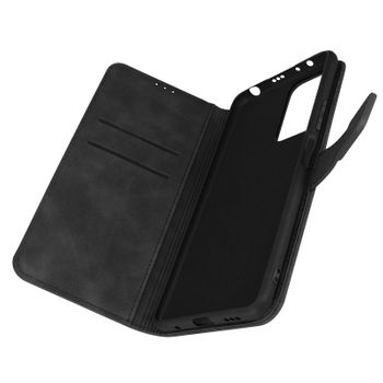 Funda Redmi Note 10 Pro Efecto Ante Tarjetero Soporte Vídeo, Forcell Negro