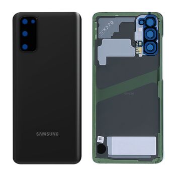 Tapa Batería Samsung Galaxy S20 Parte Trasera Recambio Negro