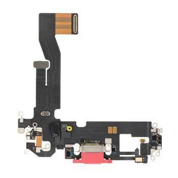 Conector Carga Lightning Micrófono Iphone 12 / 12 Pro Recambio Rojo