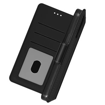 Funda Iphone 13 Pro Max Wallet Multi-compartimento Soporte De Vídeo Negro