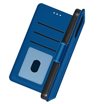 Funda Iphone 13 Pro Max Wallet Multi-compartimento Soporte De Vídeo Azul