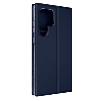 Funda Samsung Galaxy A22 Tarjetero Dux Ducis Soporte Azul