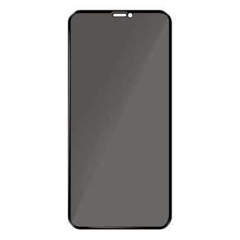 Film Iphone 11 Pro Max Antiespía Cristal Templado 9h Anti-huellas Negro