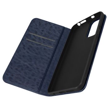 Funda Xiaomi Redmi Note 11 Y Note 11s Tarjetero Soporte De Vídeo Azul