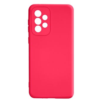 Funda Samsung Galaxy A33 5g Silicona Flexible Acabado Tacto Suave Fucsia