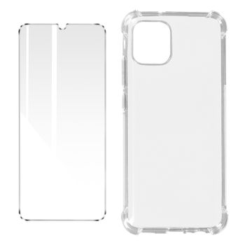 Pack Protección Oppo Find X5 Carcasa + Cristal Templado Transparente