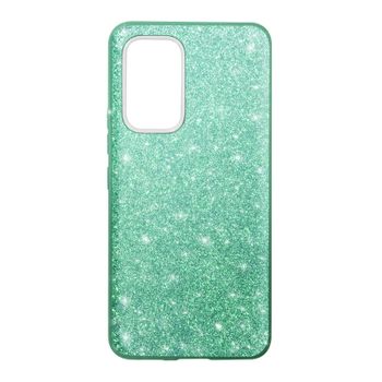 Carcasa Purpurina Con Lámina Semirrígida Extraíble Verde Samsung Galaxy A53 5g