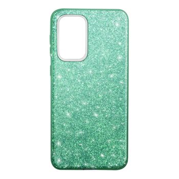 Carcasa Purpurina Con Lámina Semirrígida Extraíble Verde Samsung Galaxy A33 5g